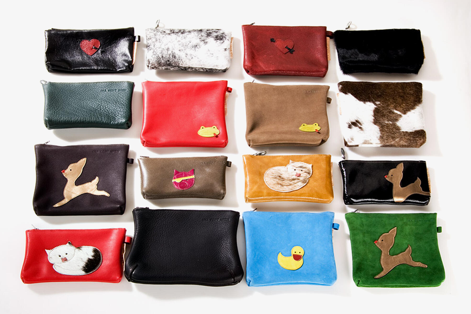 Aus dem INA KENT-Archiv – Kindertaschen aus Leder in vielen Farben