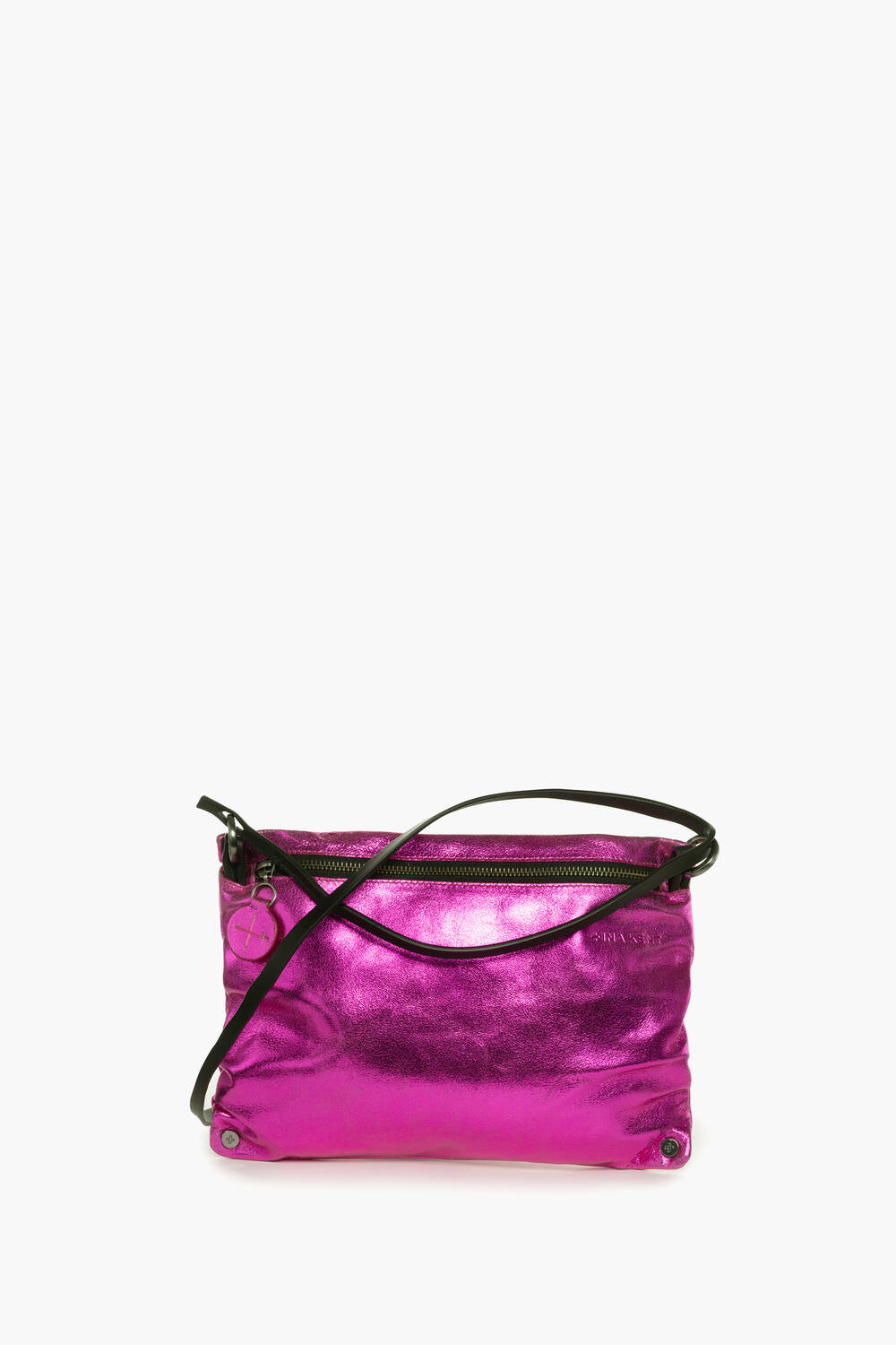 INA KENT Schultertasche MOONLIT Special Edition neon pink
