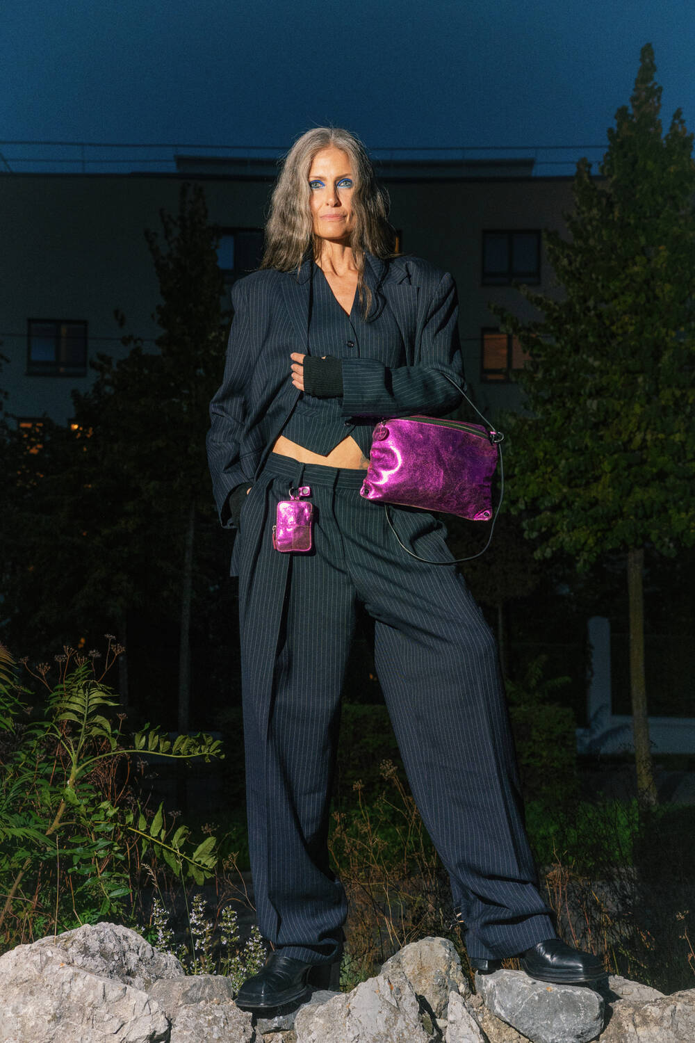 INA KENT X.LOMI ed.3 und MOONLIT ed.1 crackled neon pink 