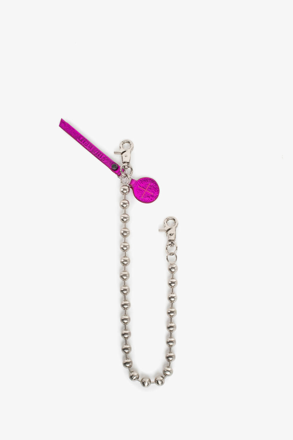Schlüsselkette und Kettenriemen BALL'N'CHAIN special edition crackled neon pink 