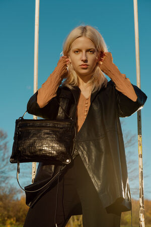 MOONLIT ed.2 crocodile black