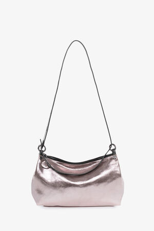 INA KENT Handtasche Schultertasche metallic rose – ORNAMENT ed.2 crackled rose