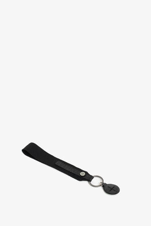 Key Lug Schlüsselanhänger schwarz aus Baumwolle von INA KENT