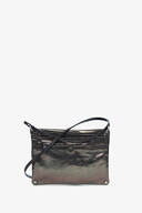 INA KENT-Tasche MOONSTRUCK ed.1 in silber-grau Metallic-Leder