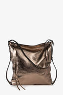 Goldene Rucksacktasche von Vorne